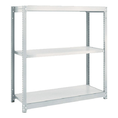 トラスコ TRUSCO スチールラック M1.5型軽中量棚 1460×595×1200 3段単体 ネオグレー M1.5-4563 511-4586 (商品コード：169968)