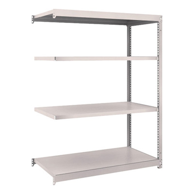 トラスコ TRUSCO スチールラック M1.5型 W1160×D595×H1500 4段 連結 ネオグレー M1.5-5464B 508-2889 (商品コード：170007)