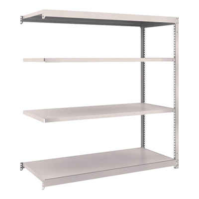 トラスコ TRUSCO スチールラック M1.5型 W1460×D595×H1500 4段 連結 ネオグレー M1.5-5564B 508-3150 (商品コード：170019)