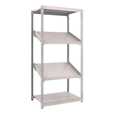 トラスコ TRUSCO スチールラック M1.5型棚 900×600×H1800 4段 傾斜2段 M1.5-6364K2 484-3428 (商品コード：170068)