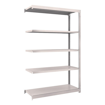 トラスコ TRUSCO スチールラック M1.5型 W1160×D445×H1800 5段 連結 ネオグレー M1.5-6445B 508-3427 (商品コード：170094)