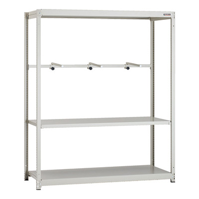 トラスコ TRUSCO スチールラック M1.5型軽中量棚 1160×595×1800 3段 アーム1段 単体 M1.5-6463-A1 149-7758 (商品コード：170099)