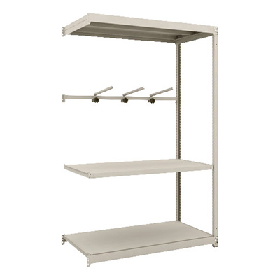 トラスコ TRUSCO スチールラック M1.5型軽中量棚 1160×595×1800 3段 アーム1段 連結 M1.5-6463-A1B 149-7759 (商品コード：170100)