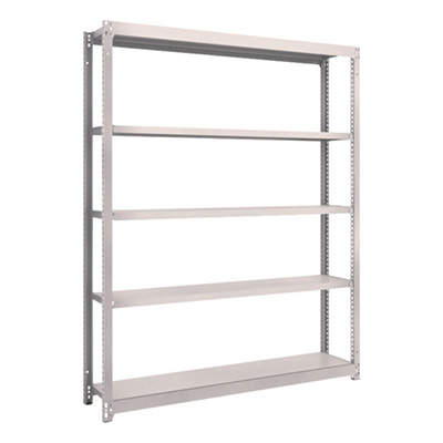 トラスコ TRUSCO スチールラック M1.5型 W1460×D295×H1800 5段 単体 ネオグレー M1.5-6535 506-6247 (商品コード：170124)