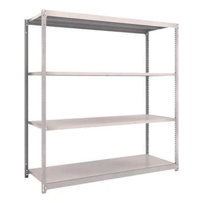 トラスコ TRUSCO スチールラック M1.5型 W1760×D595×H1800 4段 単体 ネオグレー M1.5-6664 505-8902 (商品コード：170183)