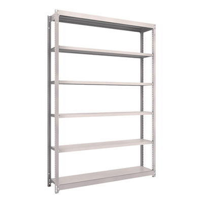 トラスコ TRUSCO スチールラック M1.5型 W1460×D295×H2100 6段 単体 ネオグレー M1.5-7536 506-6727 (商品コード：170231)