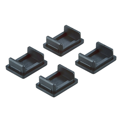 トラスコ TRUSCO スチールラック M1.5型軽中量棚用樹脂ベース 4個入 M1.5-JB4S 781-1713 (商品コード：170310)