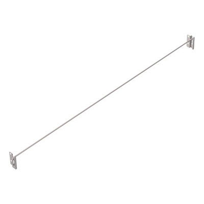 トラスコ TRUSCO スチールラック M1.5用 回転式落下防止バー W1500用 M1.5-KRB15-NG 393-3903 (商品コード：170312)