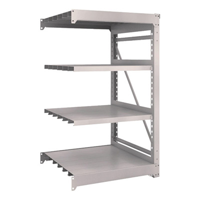 トラスコ TRUSCO スチールラック M10型重量棚 900×900×H1500 4段 連結 ネオグレー M10-5394B 508-1335 (商品コード：170384)