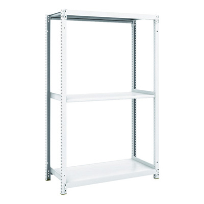 トラスコ TRUSCO スチールラック M1型抗菌塗装ボルトレス軽量棚900×420×H1500 3段 M1-5343 856-7284 (商品コード：170483)