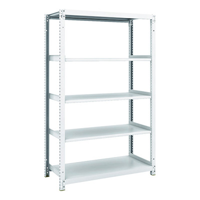 トラスコ TRUSCO スチールラック M1型抗菌塗装ボルトレス軽量棚900×420×H1500 5段 M1-5345 856-7296 (商品コード：170487)