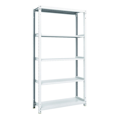 トラスコ TRUSCO スチールラック M1型抗菌塗装ボルトレス軽量棚900×320×H1800 5段 M1-6335 856-7290 (商品コード：170497)