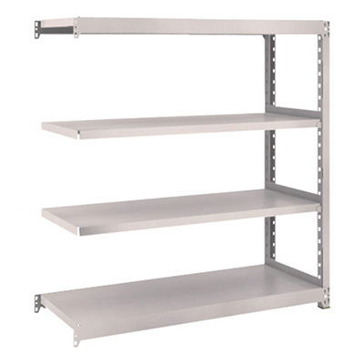 トラスコ TRUSCO スチールラック M2型 W1160×D450×H1200 4段 連結 ネオグレー M2-4444B 509-2035 (商品コード：170550)