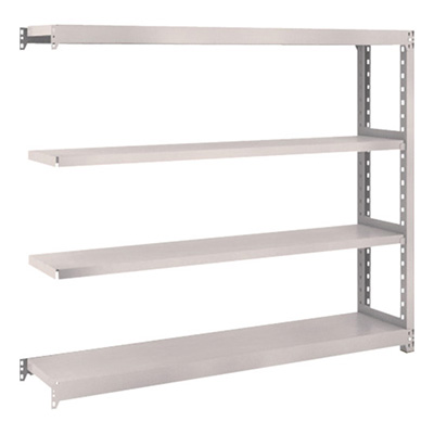 トラスコ TRUSCO スチールラック M2型 W1460×D300×H1200 4段 連結 ネオグレー M2-4534B 509-2108 (商品コード：170560)