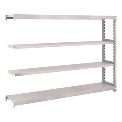 トラスコ TRUSCO スチールラック M2型 W1760×D300×H1200 4段 連結 ネオグレー M2-4634B 509-2116 (商品コード：170576)