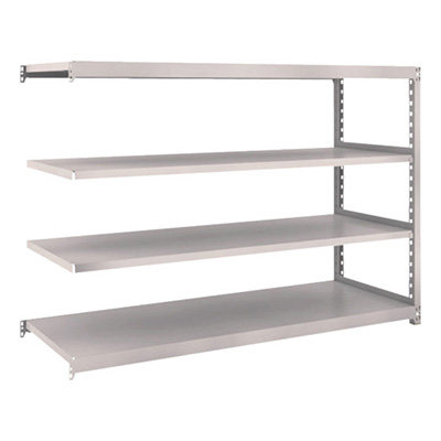 トラスコ TRUSCO スチールラック M2型 W1760×D600×H1200 4段 連結 ネオグレー M2-4664B 509-2191 (商品コード：170600)