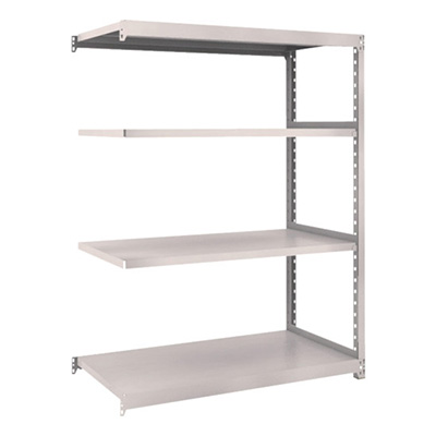 トラスコ TRUSCO スチールラック M2型 W1160×D600×H1500 4段 連結 ネオグレー M2-5464B 508-5284 (商品コード：170624)