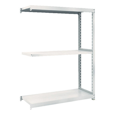 トラスコ TRUSCO スチールラック M2型軽中量棚 1760×450×H1500 3段 連結 ネオグレー M2-5643B 780-0941 (商品コード：170642)