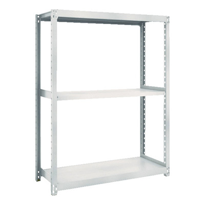 トラスコ TRUSCO スチールラック M2型軽中量棚 1760×600×H1500 3段 単体 ネオグレー M2-5663 780-0959 (商品コード：170645)