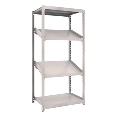 トラスコ TRUSCO スチールラック M2型棚 900×600×H1800 4段 傾斜2段 M2-6364K2 484-3801 (商品コード：170711)