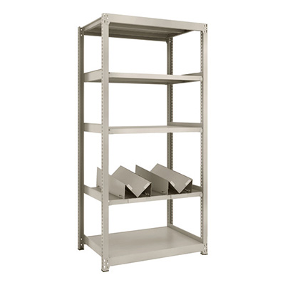 トラスコ TRUSCO スチールラック M2型軽中量棚 860×600×H1800 缶受×2付 M2-6365-KU2 183-3764 (商品コード：170715)