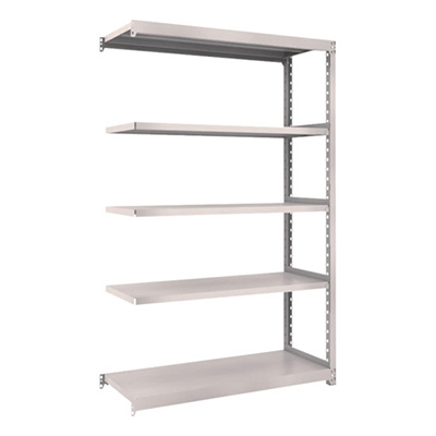 トラスコ TRUSCO スチールラック M2型 W1160×D450×H1800 5段 連結 ネオグレー M2-6445B 508-5748 (商品コード：170736)