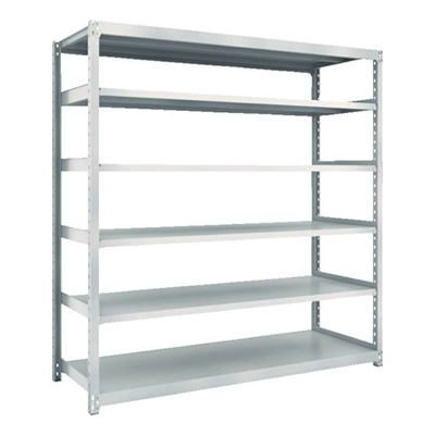 トラスコ TRUSCO スチールラック M2型 W1160×D450×H1800 6段 単体 ネオグレー M2-6446 780-1157 (商品コード：170739)