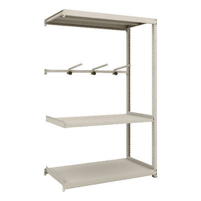 トラスコ TRUSCO スチールラック M2型軽中量棚 1160×600×H1800 3段 アーム1段 連結 M2-6463-A1B 149-7783 (商品コード：170743)