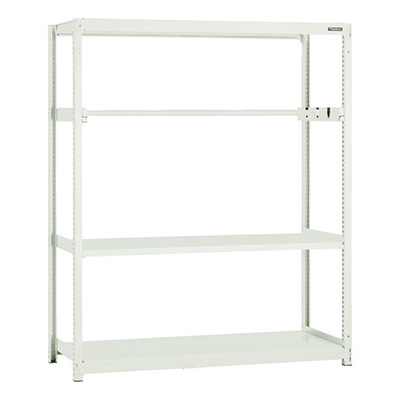 トラスコ TRUSCO スチールラック M2型軽中量棚 1460×450×H1800 パイプ1段 単体 M2-6543P1 116-4016 (商品コード：170773)