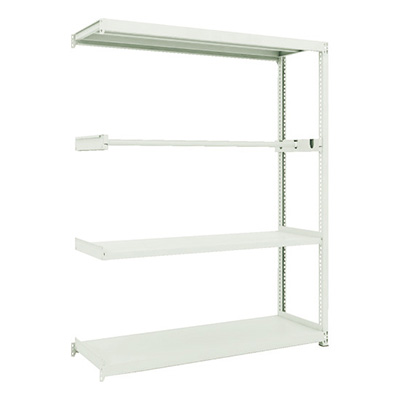 トラスコ TRUSCO スチールラック M2型軽中量棚 1460×450×H1800 パイプ1段 連結 M2-6543P1B 116-4028 (商品コード：170774)