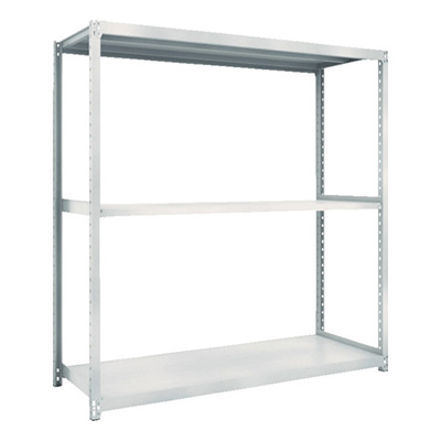 トラスコ TRUSCO スチールラック M2型軽中量棚 1460×600×H1800 3段 単体 ネオグレー M2-6563 780-1297 (商品コード：170785)