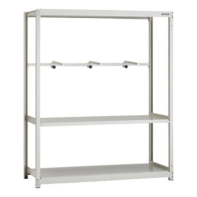 トラスコ TRUSCO スチールラック M2型軽中量棚 1460×600×H1800 3段 アーム1段 単体 M2-6563-A1 149-7784 (商品コード：170786)