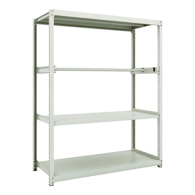 トラスコ TRUSCO スチールラック M2型軽中量棚 1460×600×H1800 パイプ1段 単体 M2-6563P1 116-4017 (商品コード：170789)