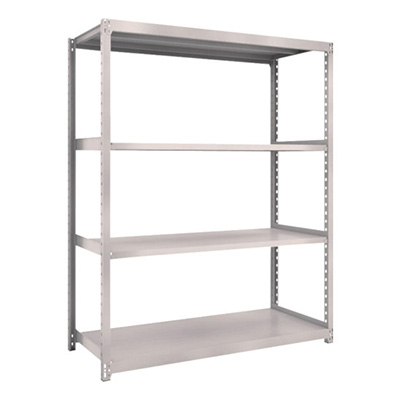 トラスコ TRUSCO スチールラック M2型 W1460×D600×H1800 4段 単体 ネオグレー M2-6564 506-8304 (商品コード：170797)