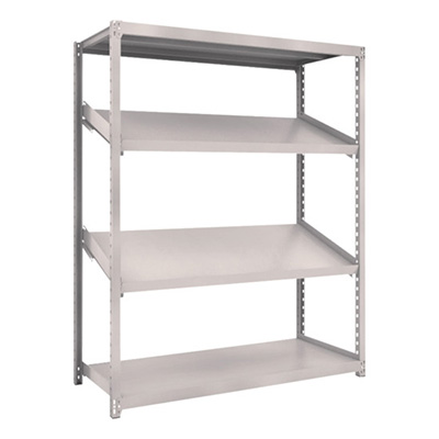 トラスコ TRUSCO スチールラック M2型棚 1500×600×H1800 4段 傾斜2段 M2-6564K2 484-3924 (商品コード：170799)