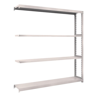 トラスコ TRUSCO スチールラック M2型 W1760×D300×H1800 4段 連結 ネオグレー M2-6634B 508-5888 (商品コード：170810)