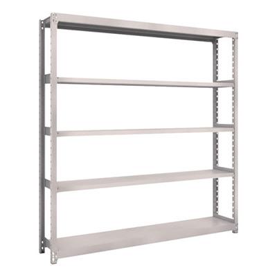 トラスコ TRUSCO スチールラック M2型 W1760×D300×H1800 5段 単体 ネオグレー M2-6635 506-8339 (商品コード：170813)