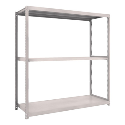 トラスコ TRUSCO スチールラック M2型軽中量棚 1760×600×H1800 3段 単体 ネオグレー M2-6663 780-1416 (商品コード：170841)