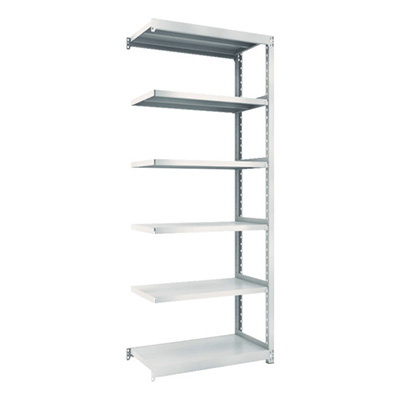 トラスコ TRUSCO スチールラック M2型 W860×D450×H2100 6段 連結 ネオグレー M2-7346B 508-6051 (商品コード：170866)