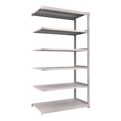 トラスコ TRUSCO スチールラック M2型 W1160×D600×H2100 6段 連結 ネオグレー M2-7466B 508-6108 (商品コード：170882)