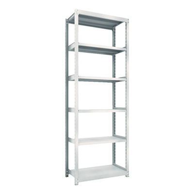 トラスコ TRUSCO スチールラック M2型 W860×D450×H2400 6段 単体 ネオグレー M2-8346 450-0555 (商品コード：170913)