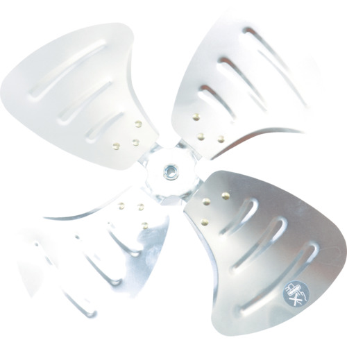 トラスコ TRUSCO 45cmアルミハネ（軸穴径Φ10mm） TFBA-45-10A 434-4515 (商品コード：171568)