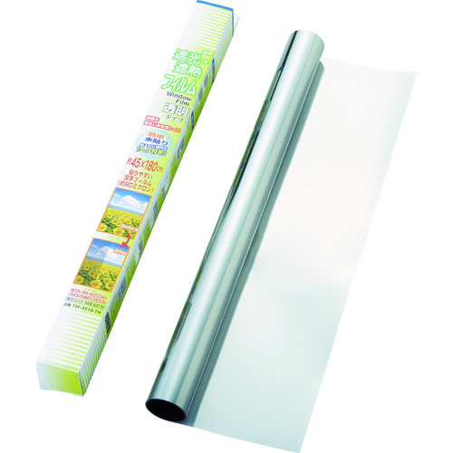 トラスコ TRUSCO 遮光・遮熱フィルム 450X1800 透明タイプ TSF-4518-TM 408-6279 (商品コード：172585)