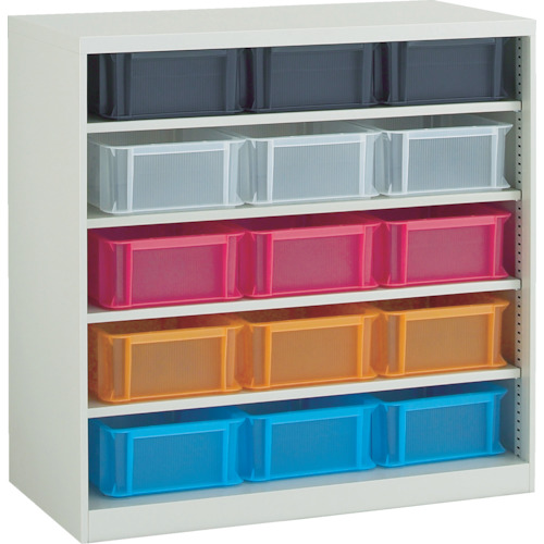 トラスコ TRUSCO コンテナラックケース バンラックケース CF型 TSK-910X各色3個付 304CF-SK15SET 423-9491 (商品コード：173002)