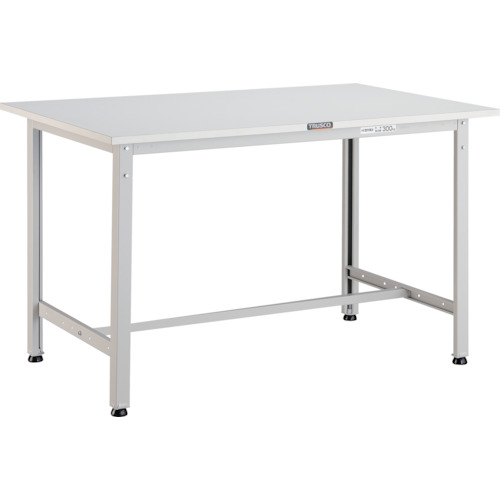 トラスコ TRUSCO 軽荷重作業台（300kg）AE型 900X450XH740 基本タイプ ホワイト色 AE-0945 W 466-6712 (商品コード：173187)