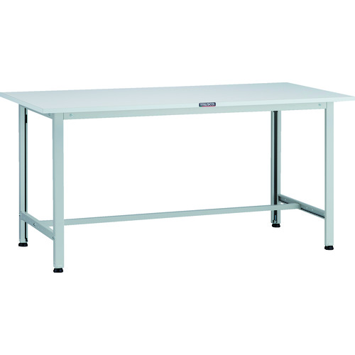 トラスコ TRUSCO 軽荷重作業台（200kg）AO型 1500X750XH740 基本タイプ ホワイト色 AO-1575 125-9174 (商品コード：173388)