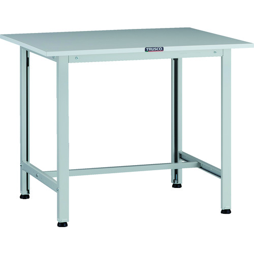 トラスコ TRUSCO 軽荷重作業台（200kg）AO型 900X750XH740 基本タイプ ホワイト色 AOR-0975 137-1720 (商品コード：173408)