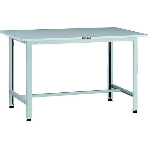 トラスコ TRUSCO 軽荷重作業台（200kg）AO型 1200X600XH740 基本タイプ ホワイト色 AOR-1260 137-1721 (商品コード：173414)