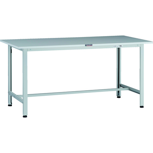 トラスコ TRUSCO 軽荷重作業台（200kg）AO型 1500X750XH740 基本タイプ ホワイト色 AOR-1575 137-1724 (商品コード：173427)