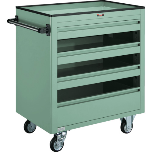 トラスコ TRUSCO BM2型キャビネットワゴン 750X500XH880 浅3深1 BM2-S3L1 501-4468 (商品コード：173912)